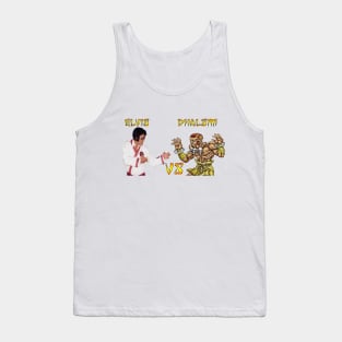 Elvis vs Dhalsim Street Fighter Tank Top